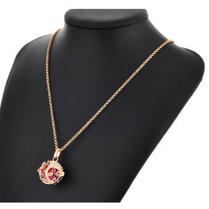 Zirkonia-Klangkugel-Anhänger-Halskette Silber Gold Großhandelslieferant für Schwangere und Mütter - Product Image 2