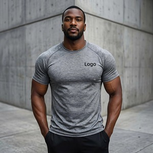 Camisetas Deportivas de Manga Corta para Hombre, Antiarrugas, Antipilling, de Secado Rápido, con Estampado Elástico, que Absorben la Humedad, Fabricadas por ODM - Product Image 1