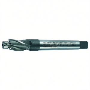 ดอกกัดเกลียวแบบ Ttake Ta1076 180 องศา HSS Co5 พร้อมไกด์ Din 375 3 คมตัด แบบ Morse Taper Shank - Product Image 2