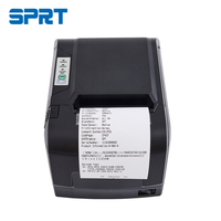 Impresora Térmica de Recibos de Alta Velocidad de 80 mm con Cortador Automático, Compatible con Wi-Fi, BT, LAN, Interfaz USB y Serial -SP-POS88V