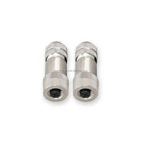 Conector Industrial FAS M12 Macho/Hembra de 4 Pines, Código A, Blindado, Protección IP67, 60VDC/60VAC, Cable Rs485 con Cubierta