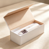 Boîte cadeau rigide pliable magnétique blanche avec logo personnalisé, insert en EVA pour l'emballage de produits électroniques et d'appareils de beauté