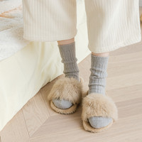 Chaussettes en laine mélangée 100 % cachemire, chaussettes de lit côtelées les plus chaudes pour l'hiver, chaussettes douces en laine pour femmes pour l'hiver