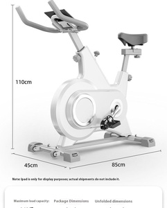 Bicicleta de Spinning PINJIAN con Control Magnético Ultrasilencioso para Entrenamiento Aeróbico en Casa o Gimnasio, con Logotipo Personalizado - Product Image 6
