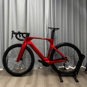 Bicicleta de Carretera Aerodinámica de Fibra de Carbono 700c, 24 Velocidades, Frenos de Disco Hidráulicos, Ruedas de Aluminio, Ligera, Económica, K2 - Product Image 1