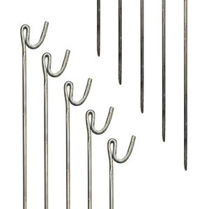 Piquets <span class=keywords><strong>de</strong></span> clôture écologiques et stables <span class=keywords><strong>en</strong></span> <span class=keywords><strong>métal</strong></span> thermolaqué pour paillis anti-mauvaises herbes et barrières <span class=keywords><strong>de</strong></span> <span class=keywords><strong>balcon</strong></span> - Product Image 2