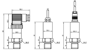 OEM PCM300 <b>LED</b> <b>Diffused</b> Silicon Digital 4-20mA Sensor PCM300 PCM300 - Product Image 6