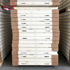 Panneau sandwich en polyuréthane isolé pour <span class=keywords><strong>mur</strong></span> extérieur de chambre froide, entrepôt - Product Image 2