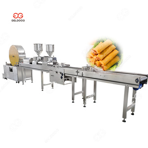 Machine automatique GELGOOG pour la fabrication de rouleaux de printemps, système de comptage et d'empilage de rouleaux de lumpia, machine à rouleaux de printemps - Product Image 6
