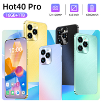 5G Gaming-Smartphone 16GB RAM 1TB Speicher 6,8 Zoll HD OLED-Display 108MP Kamera Akku Android 14 Dual-SIM-Smartphone