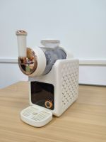 Machine à Glace Pilée et Sorbet Électrique Automatique 5-en-1 Compacte Double Fonction pour Desserts Glacés Usage Domestique et Commercial Léger