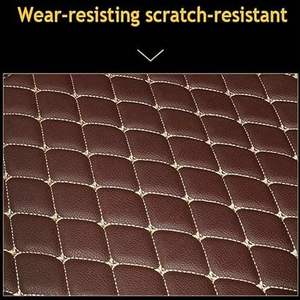Tapis de sol de <span class=keywords><strong>voiture</strong></span> de luxe en cuir 3D, universel, lavable, pressé à chaud 5D, imperméable, Offre Spéciale - Product Image 4
