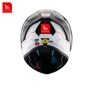 New MT MTHELMETS STINGER 2 Spanish CCC Certified ABS Full Face Helmet Quick Release Closure | Unisex All-Season Motorcycle - Product Image 2