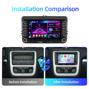 リズムカーDVDプレーヤーGPS DSPステレオタッチスクリーンFMラジオUSB AUX HDディスプレイリアカメラ総合マルチメディアプレーヤー - Product Image 5