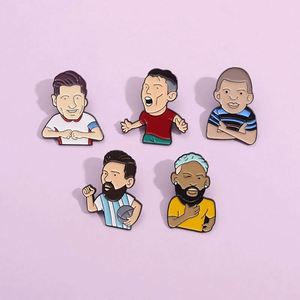 Llaveros Metálicos Estilo Caricatura de la Victoria de la Luna Nueva de Barcelona, Llaveros de Aleación de Hierro a la Moda para Aficionados al Fútbol - Product Image 1