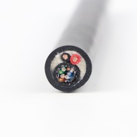 Cables Eléctricos Personalizados LIIBN, Cable de Internet Cat6a, Cable Industrial Multifilar con Conductor de Cobre Blindado, Aislamiento TPE, 600V 10AWG