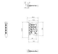 Tarjeta Controladora USB 3.0 de 4 Puertos PCI Express X4 Gen 2 SuperSpeed 5Gbps DDR FL1100, 12V, Alimentación Externa, Nueva Tarjeta de Expansión para PC de Escritorio