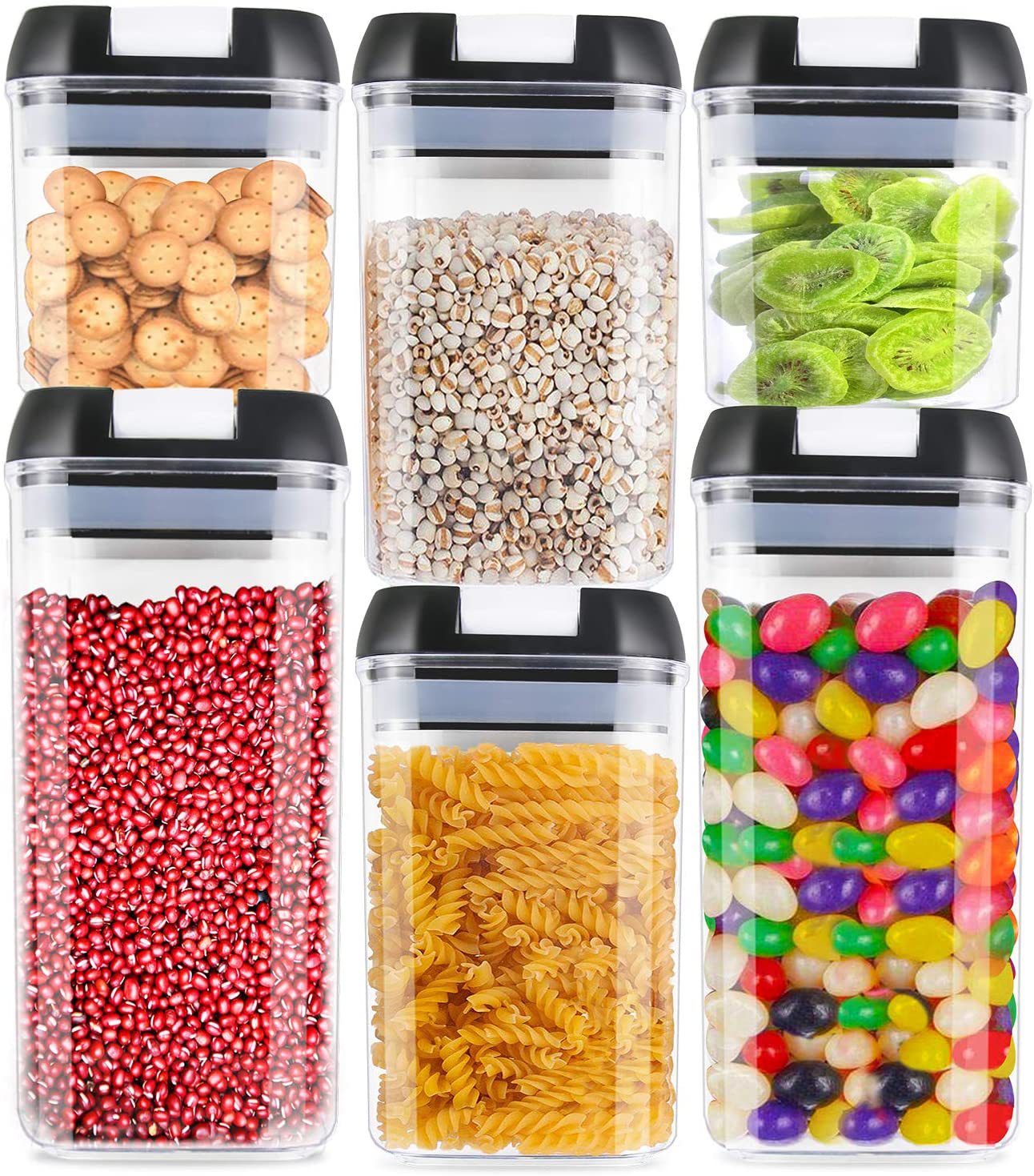 Tapa negra + abertura blanca