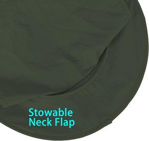 High Quality Polyester Hunting and Fishing Custom Bucket <b>Hat</b> <b>With</b> <b>Flap</b> <b>Neck</b> Cover Uv <b>Sun</b> Protection Fishing Bucket <b>Hat</b> - Product Image 3