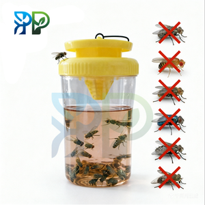 Reusable Outdoor Fly Trap Bottle Eco Friendly Fly Catcher No Poison Fly <strong>Killer</strong> for Garden Farm Patio Pest Control OEM - Product Image 2