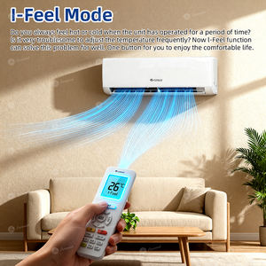 Climatiseur monosplit Gree à onduleur 50Hz, réfrigérant R45B, 9000BTU, 12000BTU, 18000BTU, 24000BTU, chauffage et refroidissement - Product Image 5