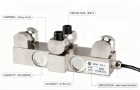 Capteur de tension à câble métallique étanche IP67 en acier allié TJZ-1, capacité de charge de 10 kN à 200 kN, pour grue, palan et élévateur