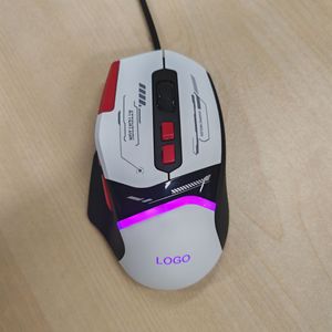 Lập trình <span class=keywords><strong>macro</strong></span> Chuột chơi game RGB chiếu sáng 8400 dpi 8 nút máy tính xách tay Máy tính văn phòng cơ khí chuột có dây - Product Image 6