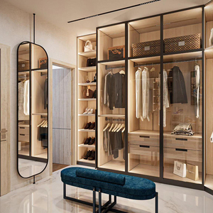 SYBELL Joinery Design d'intérieur de luxe Systèmes de dressing sur mesure Dressing sur mesure de Californie avec portes en verre et aluminium - Product Image 6