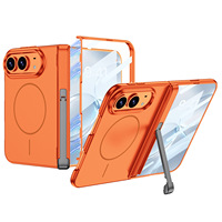 HEYBINGO Étui de protection magnétique avec béquille pour écran pliable, protection intégrale pour IP 18 iP-Duo