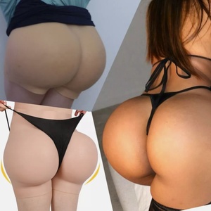 Culottes en silicone homme-femme 5,5 cm, rehausseur de fesses et de hanches avec faux vagin, culottes en silicone pour drag queen et transgenres - Product Image 3