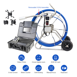 Wopson OEM 512 Hz ống máy ảnh định vị công nghiệp nước sâu cũng kiểm tra cống hệ thống ống nước 360 Ống kiểm tra hệ thống thoát nước máy ảnh - Product Image 3