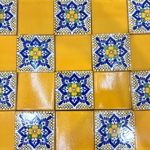 Modèle De Talavera Mexicain Design Plat | Vecteur Premium