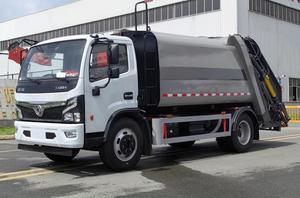 2025 Trung Quốc mới nhất của 10-mét khối nén rác disposer xe tải hộp số tay điều kiện mới xây dựng tái chế - Product Image 6