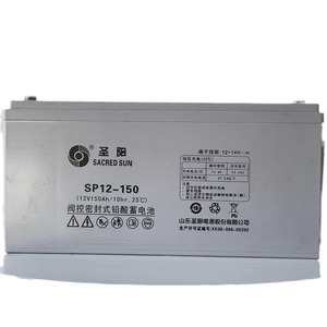 แบตเตอรี่ Vrla SP12-150 150AH 12V สำหรับระบบจัดเก็บพลังงานแสงอาทิตย์ - Product Image 4