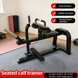 Máquina de Ejercicios para Pantorrillas Compacta con Carga de Placas, Ahorra Espacio, para Gimnasios Comerciales, Equipo de Fitness para Piernas - Product Image 3