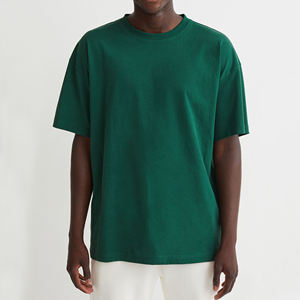 เสื้อทีเชิ้ตเปล่าสะพายไหล่โอเวอร์ไซส์ของผู้ชาย260gsm ผ้าฝ้ายหนาออกแบบได้ตามต้องการ - Product Image 5