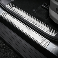 Plaque de seuil de porte de voiture sans fil à LED avec logo personnalisé, symphonie lumineuse, pour une protection efficace, état neuf