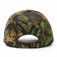 Casquette de baseball camouflage personnalisée avec logo brodé, 6 panneaux, visière imprimée, style streetwear, réglable, vente en gros usine, OEM
