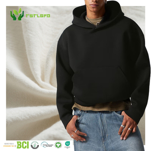 420gsm 100% coton surdimensionné lourd polaire sweats à capuche pour hommes fabricants de vêtements écologiques hiver - Product Image 1