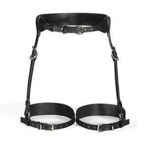 Ginya Bdsm Luxe Damesgordel Dijringset Lederen Jarretelring Vrouwelijke Seksaccessoires Volwassen <span class=keywords><strong>Bondage</strong></span>-Uitrusting - Product Image 1