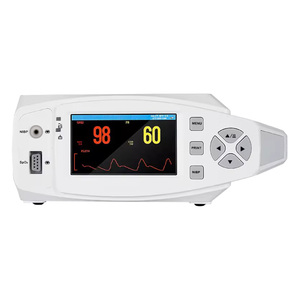 Moniteur de pouls sanguin vétérinaire compact BLUEWORTH VM5 avec affichage de la forme d'onde en temps réel, dispositif de détection des signes vitaux des animaux - Product Image 1