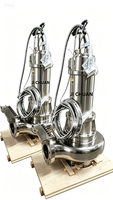 Pompe submersible en acier inoxydable 350 pour le drainage des fosses et des fosses septiques, moteur 132KW