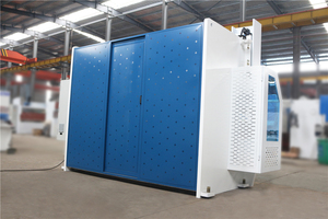 Presse plieuse CNC hydraulique entièrement automatique 300T 3200mm avec système de commande <span class=keywords><strong>DELEM</strong></span> <span class=keywords><strong>DA58T</strong></span> 2D et moteur principal servo Delta en aluminium - Product Image 4