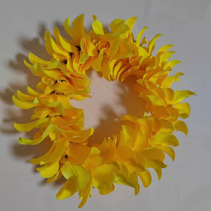 Bãi biển bên bờ biển Wedding party Hawaii phong cách bougainvillea phong lan Bridal flower headband trang trí vòng hoa & swags - Product Image 5