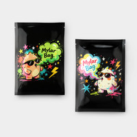 Sachet plat laminé à haute barrière, imprimé sur mesure, faible MOQ, directement de l'usine, en feuille métallisée, scellé sur trois côtés, pour emballage alimentaire