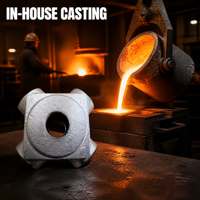 Service OEM/ODM de moulage sous pression basse et haute pression sur mesure en alliage d'aluminium/zinc Zamak, testé et certifié ZD