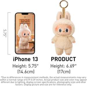 Vente en gros – Figurines d'action PopMart Labubu Exciting Macron V1 100 % originales, boîte mystère, 17 cm, jouets mignons - Product Image 3