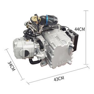 Duurzame watergekoelde range extender batterijlader met terugloopstart, 4kWh 5kW 60V 72V - Product Image 4