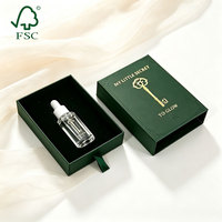 Boîte d'emballage coulissante haut de gamme, boîte à tiroir en papier premium, boîte de présentation personnalisée pour parfums et cosmétiques avec insert en EVA