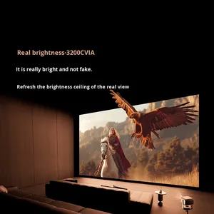 2026 Hisense C3 Ultra Higher Brightness 3200ANSI 4K 1.67x Optical Zoom Three-Color Laser 3D Built-In Home Theater <strong>Projector</strong> - Product Image 2